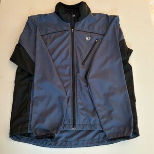 Pearl Izumi convertible cycling jacket, men’s L, EUC